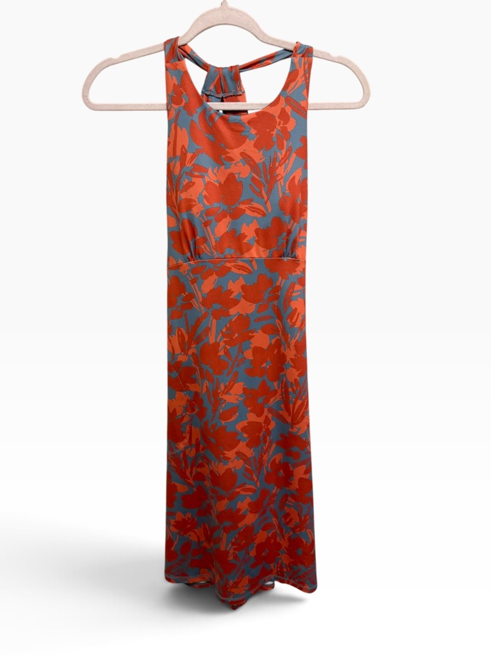 Prana Jewel Lake Dress Faded Poppy Bloom Floral Athletic Dress NWT Sz M